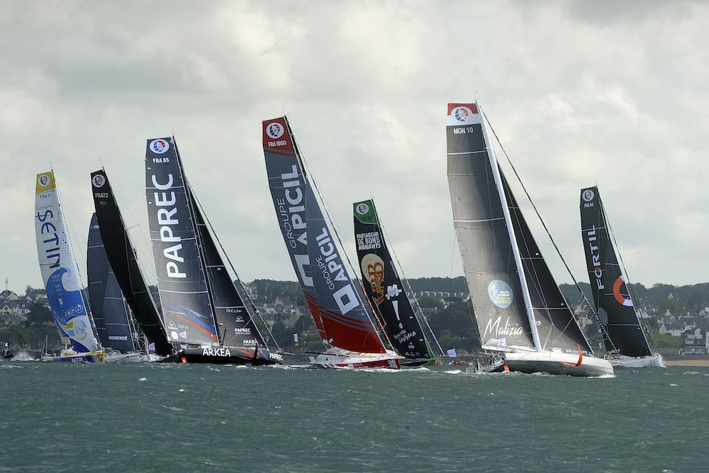 Top Départ de Douarnenez - Photo © François Van Malleghem / Bermudes 1000 Race