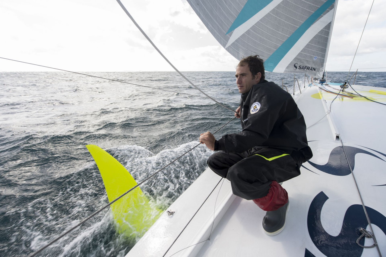 Damage to Safran forces Morgan Lagravière to abandon in the Vendée Globe