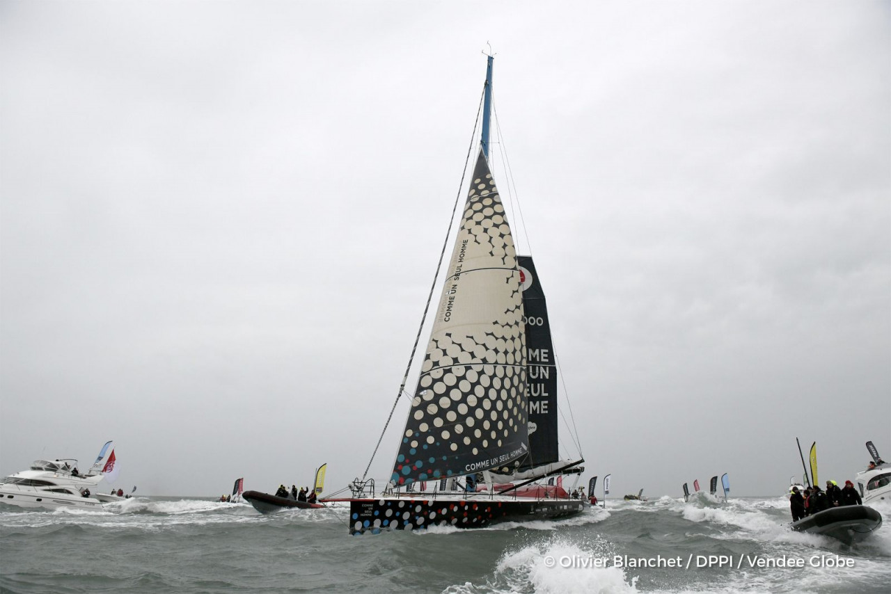 ERIC BELLION 9TH IN THE VENDÉE GLOBE, FIRST ROOKIE