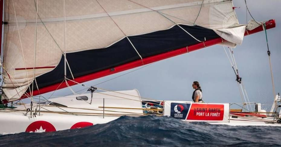 Heading for the front