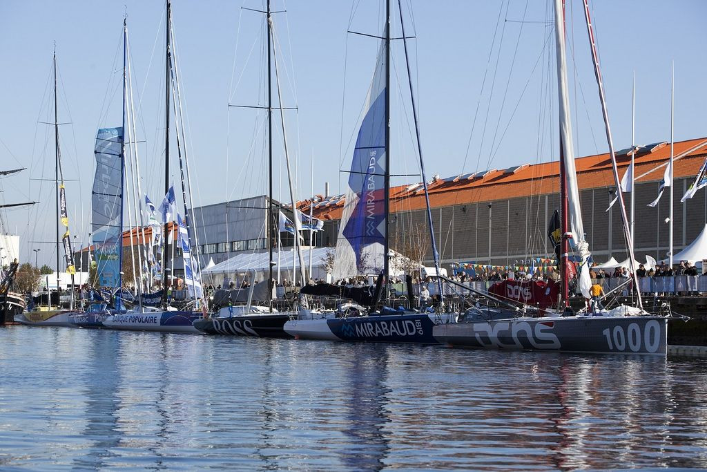 Bassin Vauban, Le Havre - Départ Transat Jacques Vabre 2011 