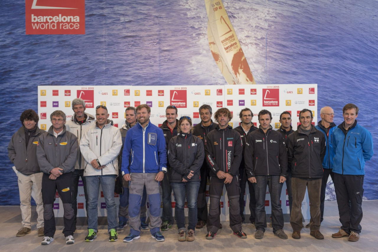The Mayor of Barcelona wishes 'fair winds' to the Barcelona World Race skippers