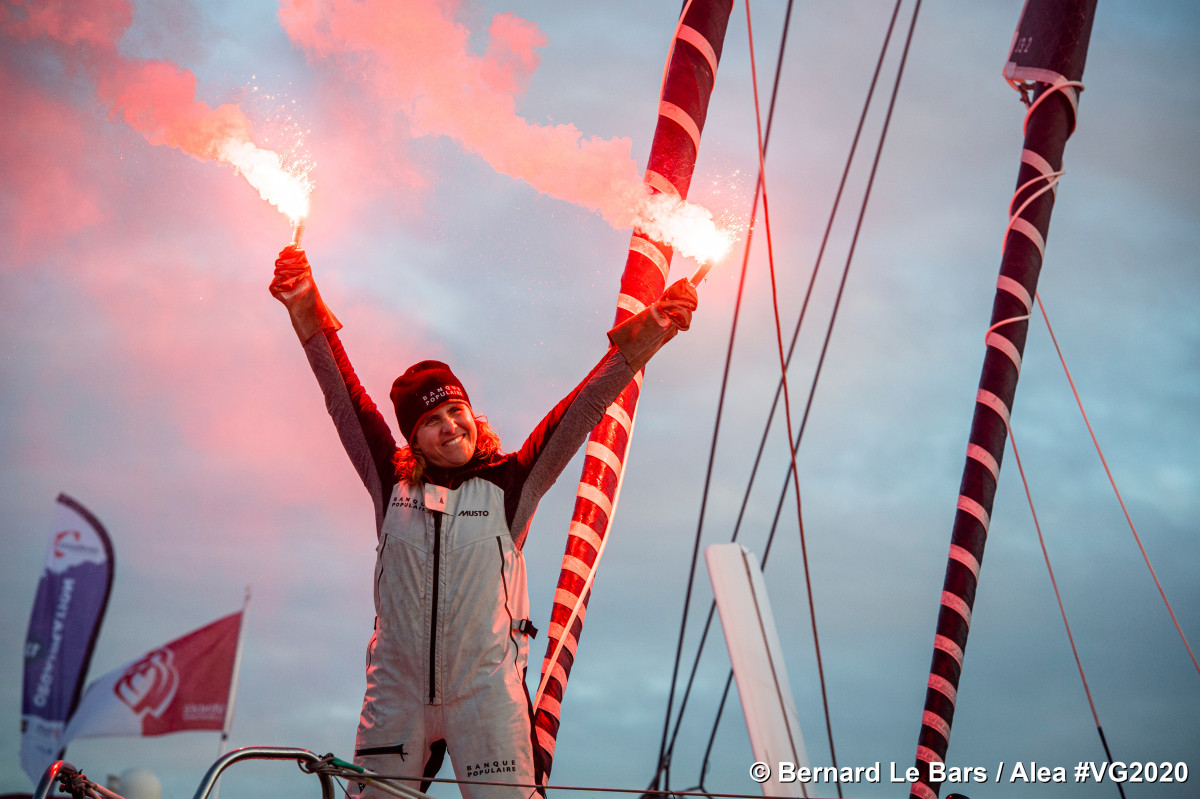 Clarisse Cremer finishes 12th in the Vendee Globe